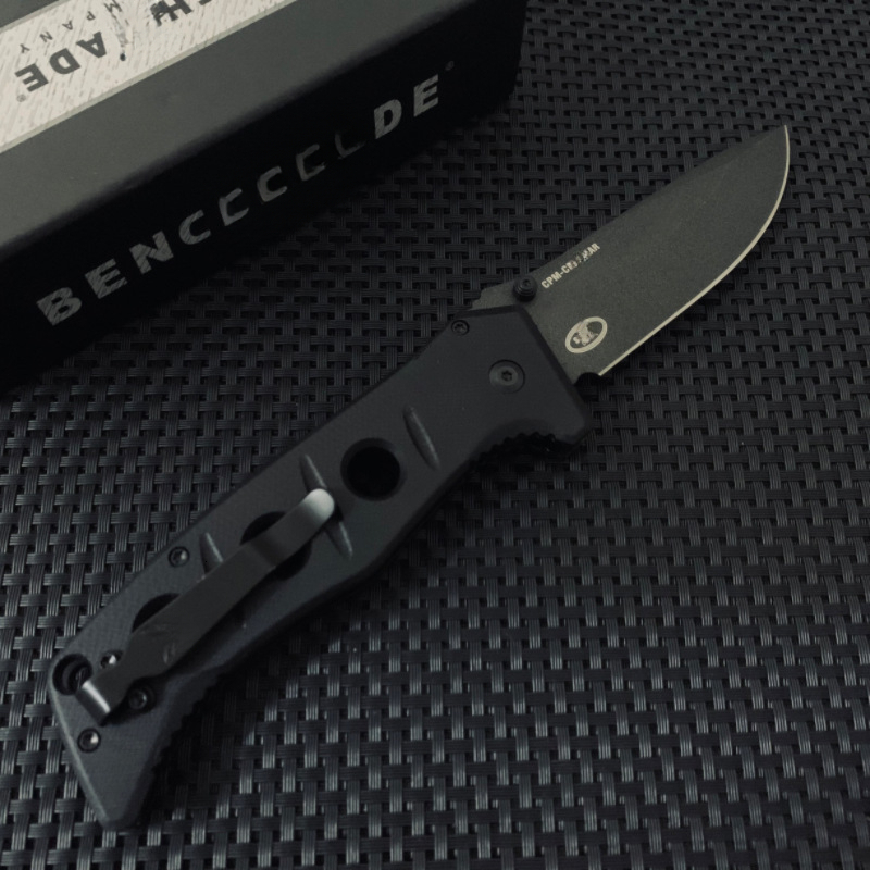 New BM 275 Adamas Folding KnifeOutdoor Tactical Knife Camping Practical Hunting EDC Tool D2 Blade G10 Handle with Pocket Clip