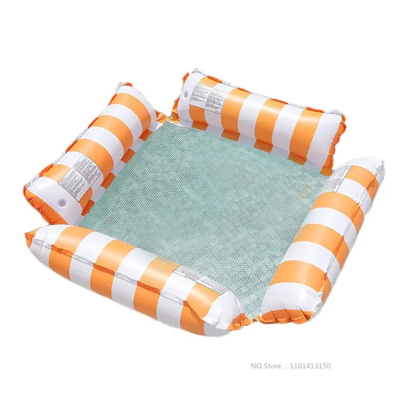 Water Hammock Recliner Inflatable Floating Swimming Mattress Sea Swim Ring Swimming Pool Party Toy Recliner Swimming 260427