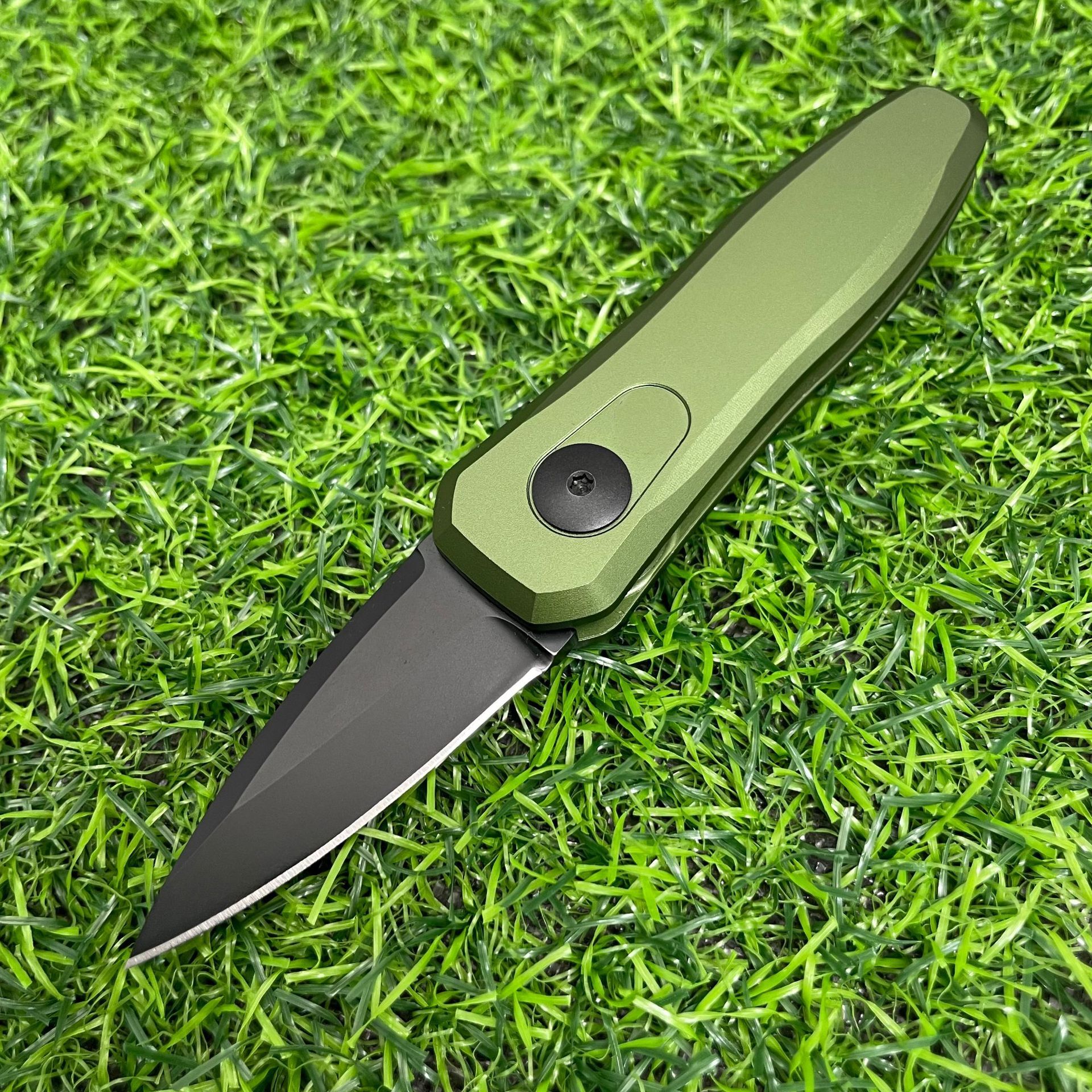 KS 7500 Mini Folding Knife CPM154 Blade Aluminum Alloy Handle Outdoor Camping Survival Tactics EDC Hunting Knife