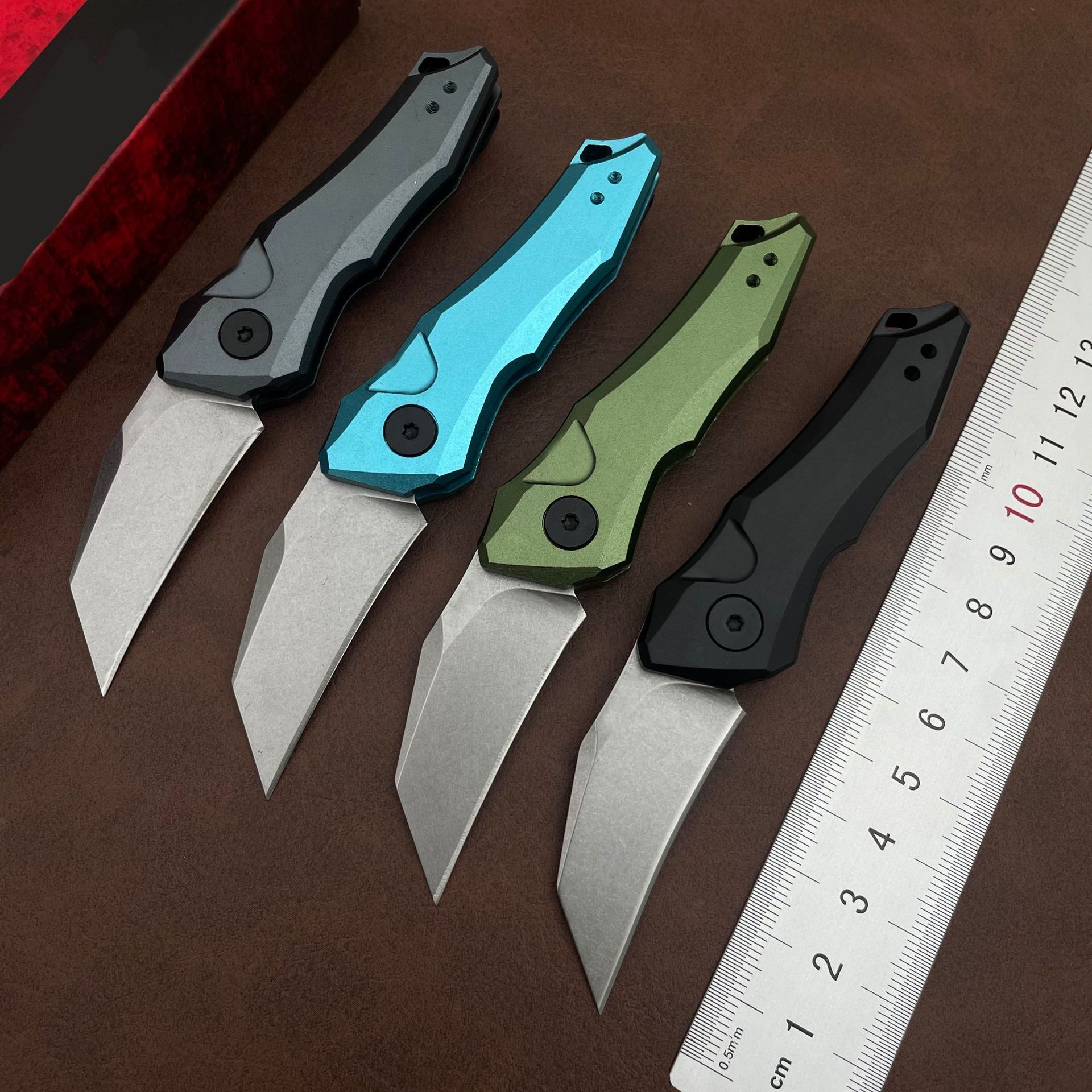 Folding Knife 7350 Outdoor Camping Aviation Aluminum Handle Pocket Survival Tactical Hunting Utility Kitchen Knives CED Tools
