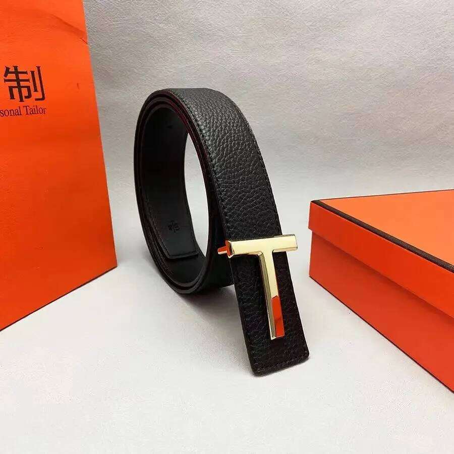 High Quality 3.8cm Leather Business Men Belt Luxury Brand Designer famous Belts for men Jeans Strap Male Metal Buckle belt 26H0427