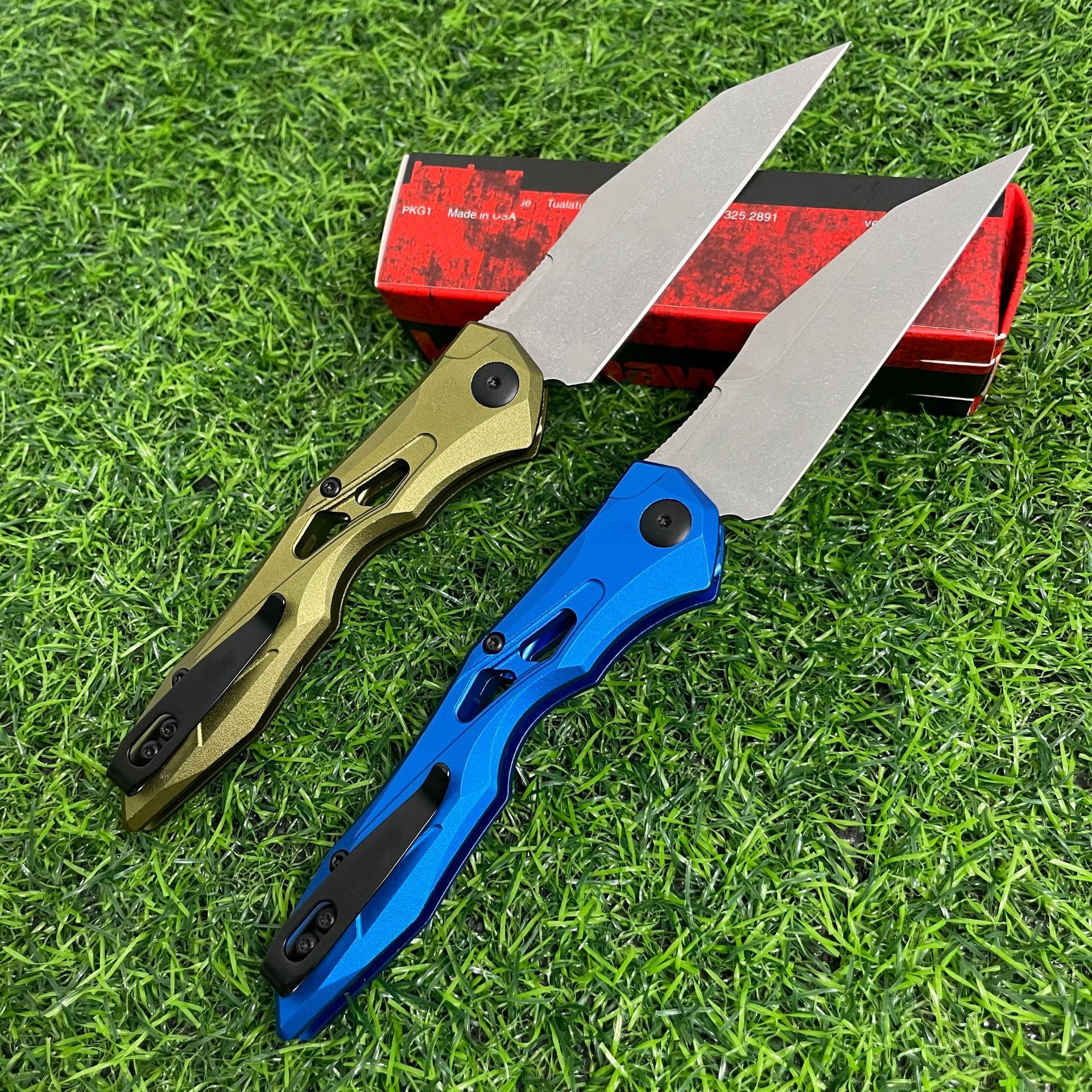 KS7650 Outdoor EDC Tool Folding Pocket Knife Hunting Camping Self-Defense Survival knife, Jungle tactical knife