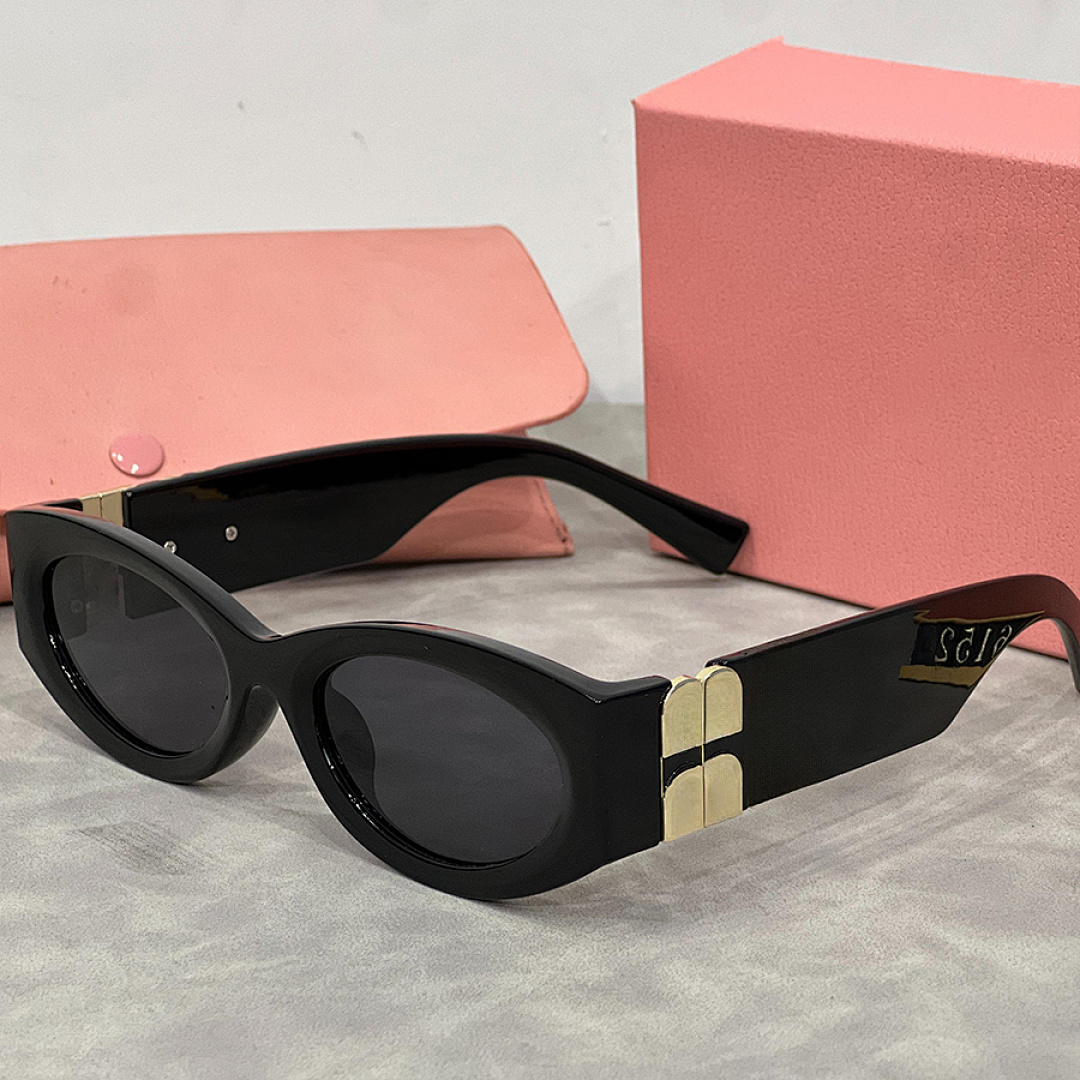 Designer Sunglasses Cat Eye Sunglasses for Women Men Polarized Sunglass Oval Square Lens Goggle Adumbral Fashion Eyeglasses Womens Glasses Outside UV400 20 Models