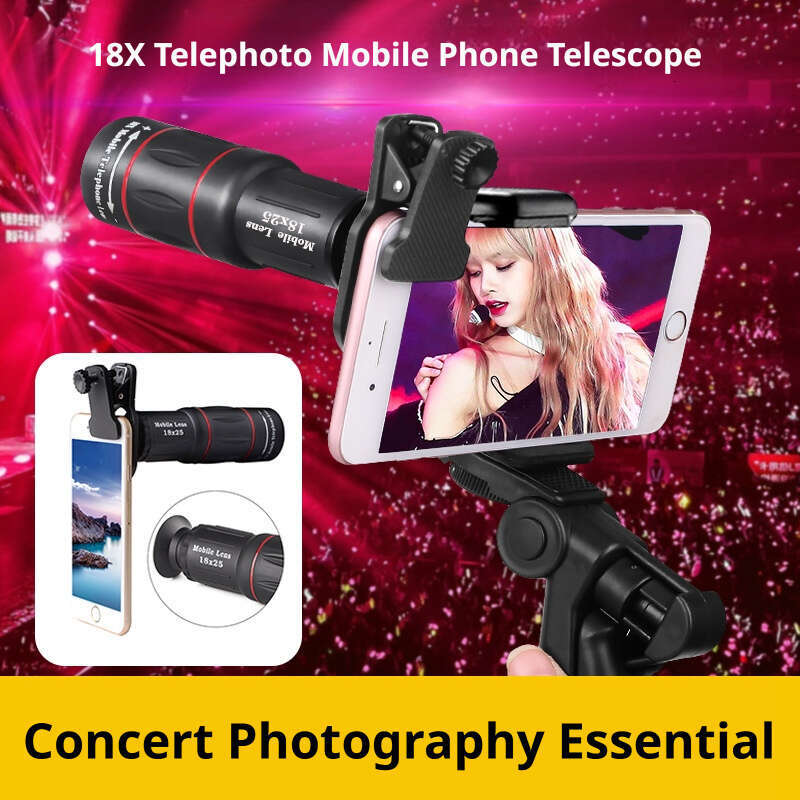 18x25 telephoto photography 18x high-definition high-power external mobile phone telescopes clip ipad camera fish eye phones zoom lens for iphone