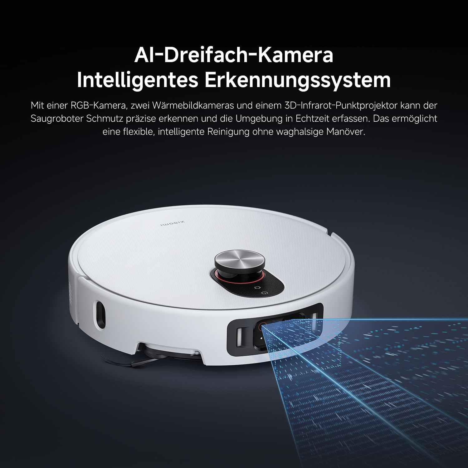 Xiaomi Robot Vacuum 5 Pro Robot Vacuum Cleaner W/ Mop Function, 20000Pa, Extendable Mop&Side Brush, Self-Cleaning All-in-One Base Station, AI Navigati
