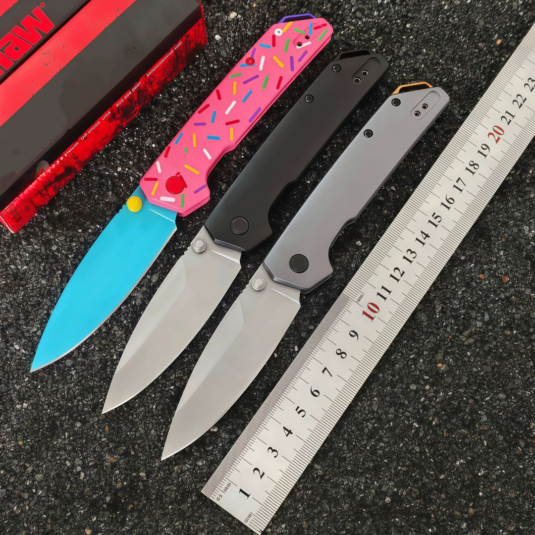 2308R Folding Knife Sharp D2 Blade Aviation Aluminum Handle Portable Hiking Camping Outdoor Knife EDC Cutting Hunting Pocket Survival Knife