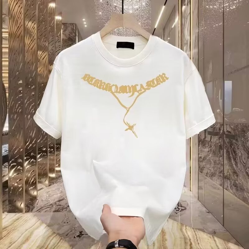 T Shirts For Men Designer Tee Shirt Homme Casual Style Y2k Oversized Breathable Sweatshirt Sporty Style Polo Shirt White Essential Clothes