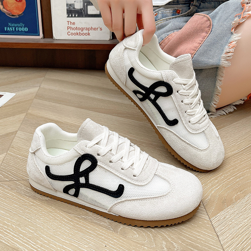 Ddmysports Spring Women S Training New Lace Up Single Soft Sole Lightweight Casual Sports Agan Shoes Outdoor Shoes