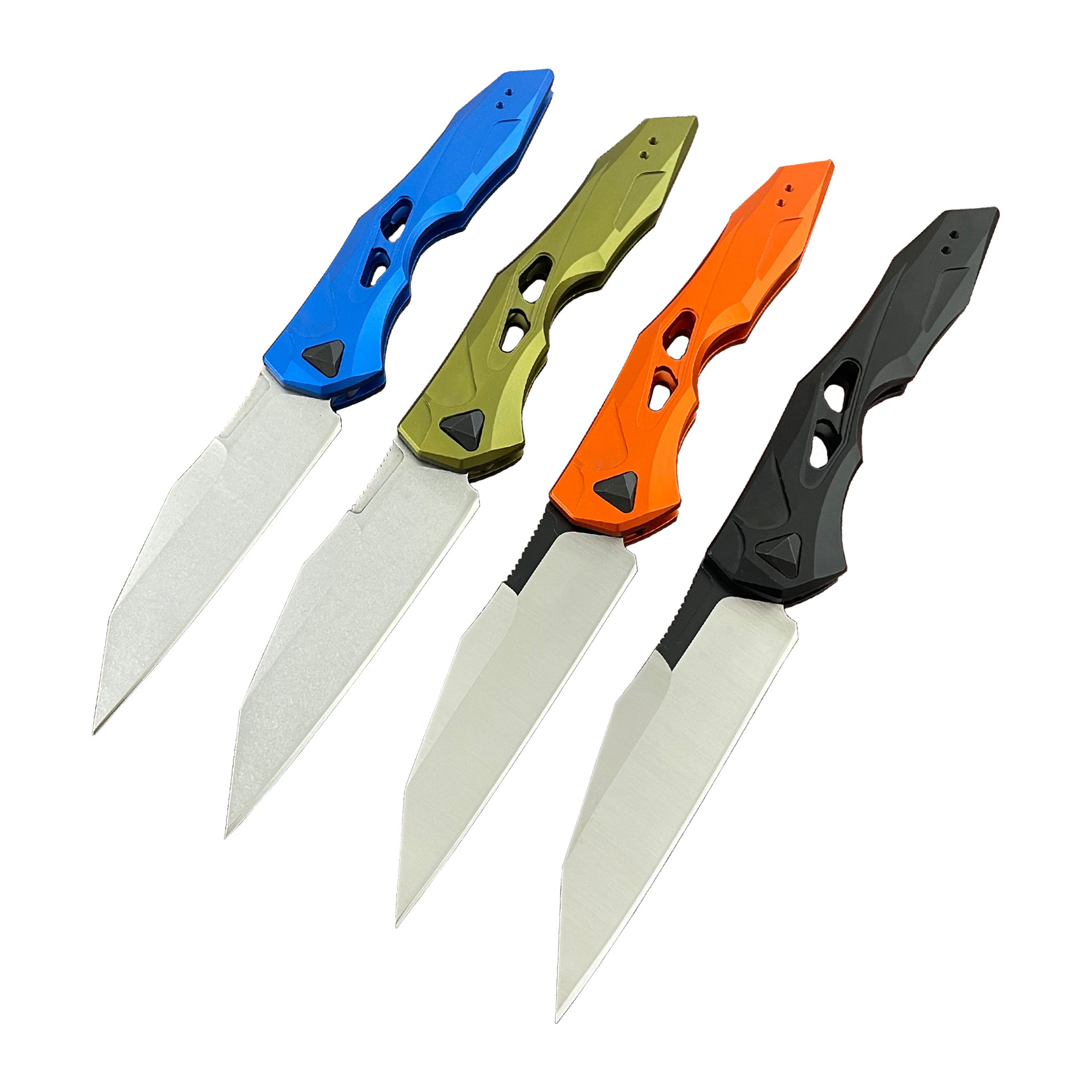 7650 High-Quality Pocket Survival Folding Knife Defensive Portable Outdoor Emergency Tool CPM154 Blade Aluminum Handle Hiking EDC Rescue Knife