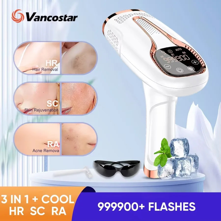 Upgraded Laser Hair Removal Cooling 3in1 At-Home Rejuvenation Remove Painless Permanent Hair Remove for Women IPL Epilator 260427