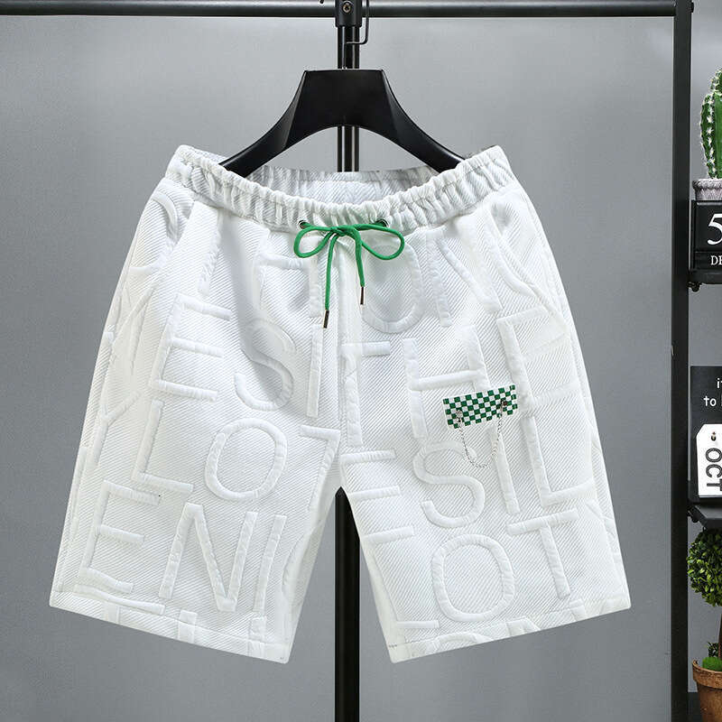 designer shorts Plus Size Summer Loose Men's Trendy Fashion Five-Point Beach Shorts Casual Mid-Length Wholesale essential shorts Beach shorts