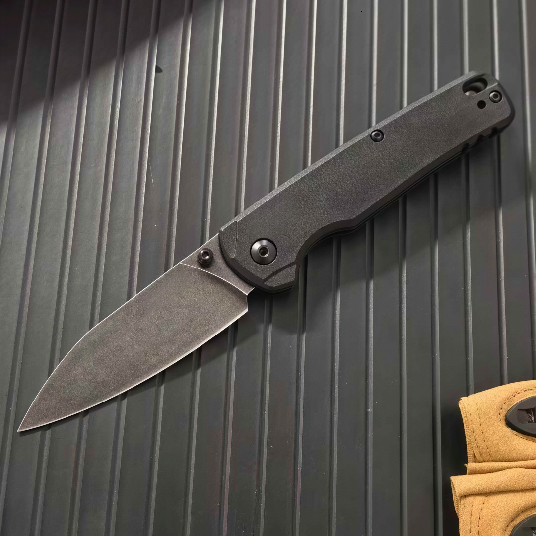 6105 Outdoor Folding Pocket Knife Camping Survival Cutting Barbecue Hunting Self-defense Fishing Multi-purpose Tools