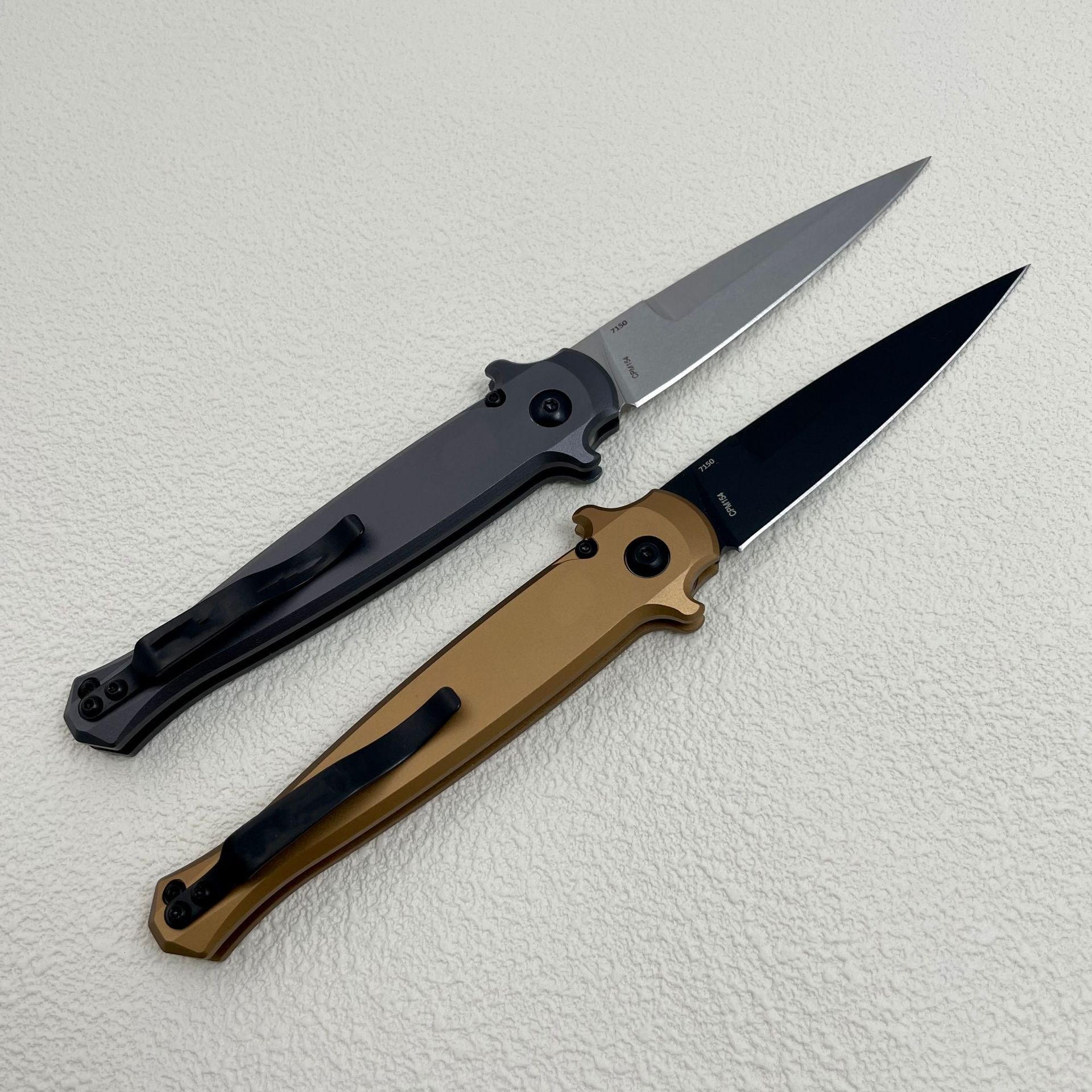 7150 Portable Folding Knife Aviation Aluminum Handle Outdoor Self Defense Tool Men's Gift