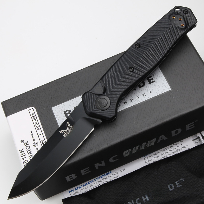 New 8551/8551bk Mark s90v Blade G10 Handle Copper Washer Hunt Tactical Outdoor EDC Tool Folding Camping Knife