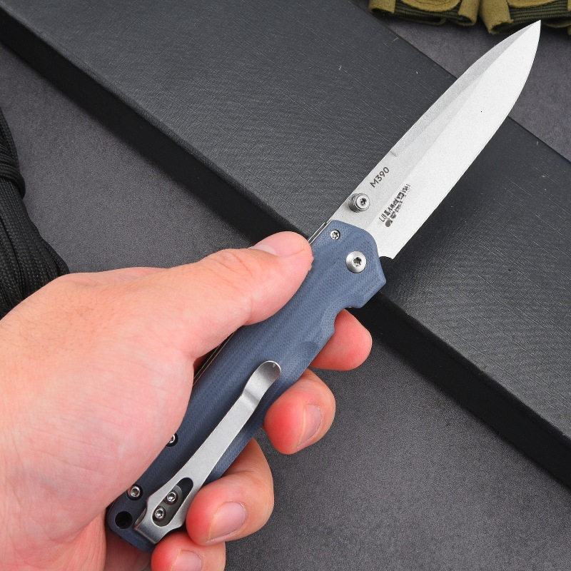 BM485 Folding Pocket Knife Outdoor Multitool Camping Fishing Cutting Portable Drop Point Blade Survival Manual Open Knives