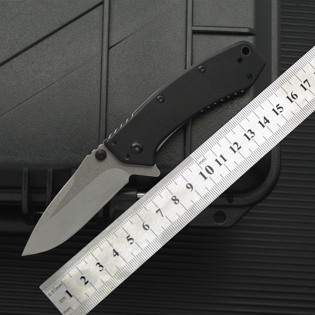 KS-1555 Folding Knife G10 Handle Pocket Knife Outdoor Camping Tool Small Knife