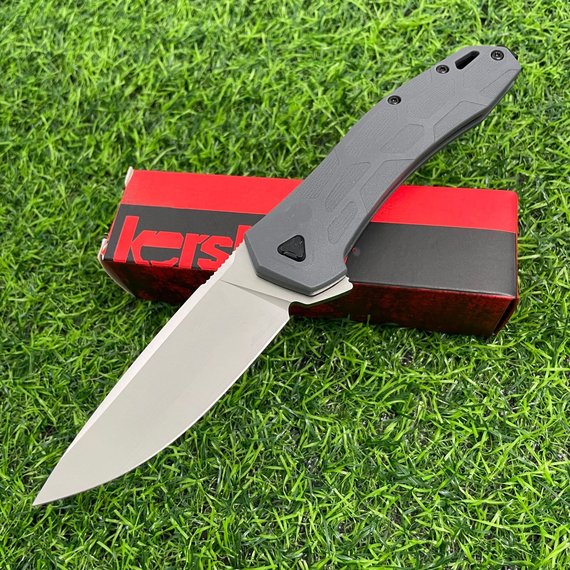 2042 Folding Pocket Knife D2 Blade Nylon Fiberglass Handle Multifunction Fruit Outdoor Camping Knife EDC Defensive Tools