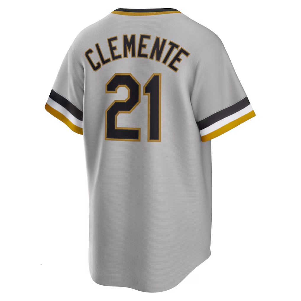 Paul Skenes Pirates Baseball Jersey 2026 Roberto Clemente Bryan Reynolds Oneil Cruz Willie Stargell Joey Bart Spencer Horwitz Brandan Bidois Pittsburg