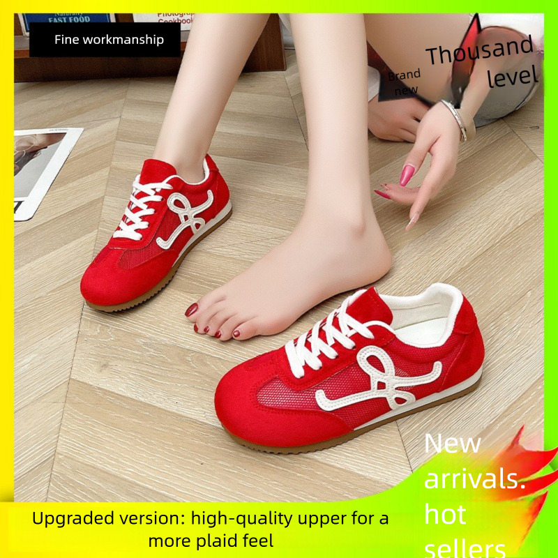 Ddmysports Spring Women S Training New Lace Up Single Soft Sole Lightweight Casual Sports Agan Shoes Outdoor Shoes