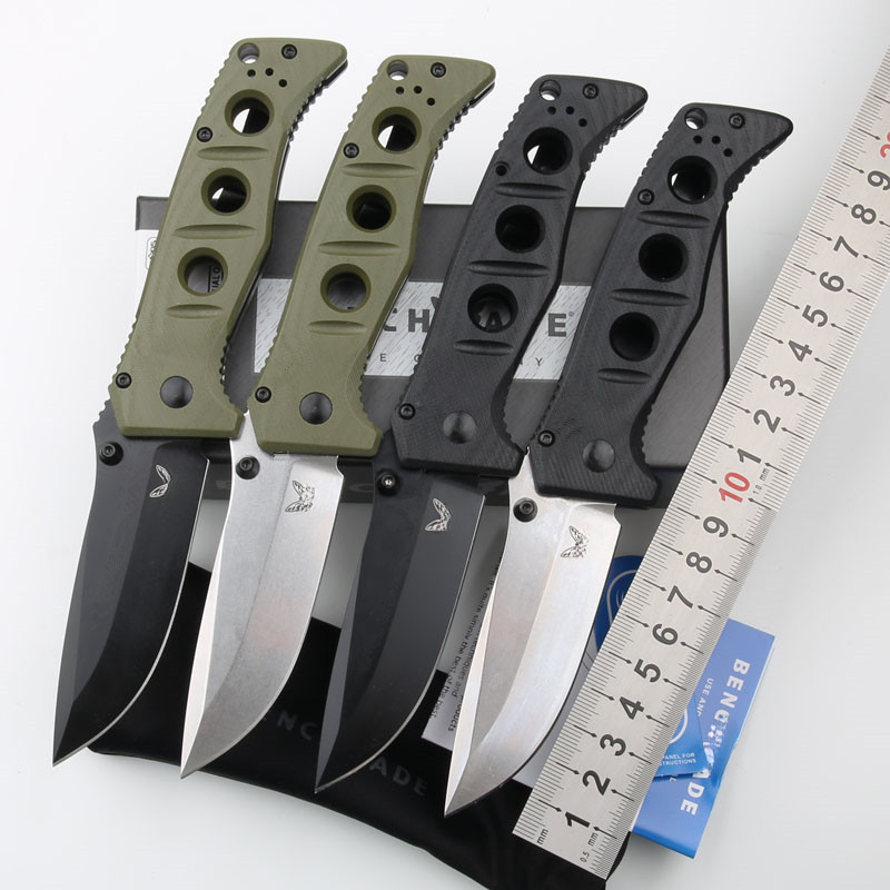 New 273FE-2 Mark CPM Cruwar Blade G10 Handle Outdoor Camping Hunting Survival Kitchen Practical EDC Folding Tool Knife