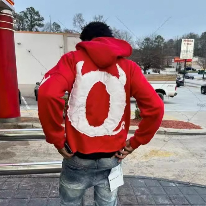 Y2K Casual applique Hooded Printed Sweatshirts for Women Unisex 90s tops couple Hoodie Pattern Sweatshirt Retro Street Clothing 250220