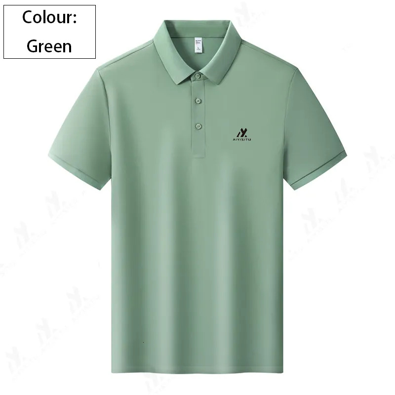 Men's designer Polo shirt - high-quality, lightweight, anti-wrinkle, suitable for outdoor travel and leisure activities.