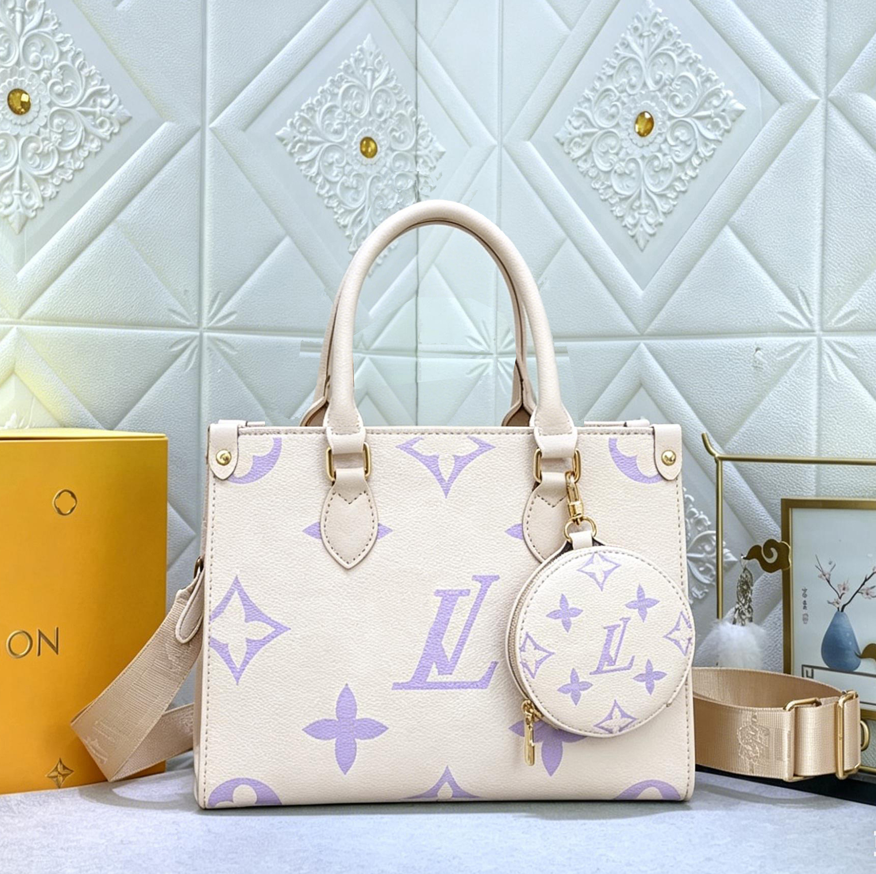 Designer Bag Shoulder Bag Top Quality Old Flower Chain Handbag Women Fashion Luxury Leather Messenger bag High Capacity Shopping Bags Double Letters Bag S