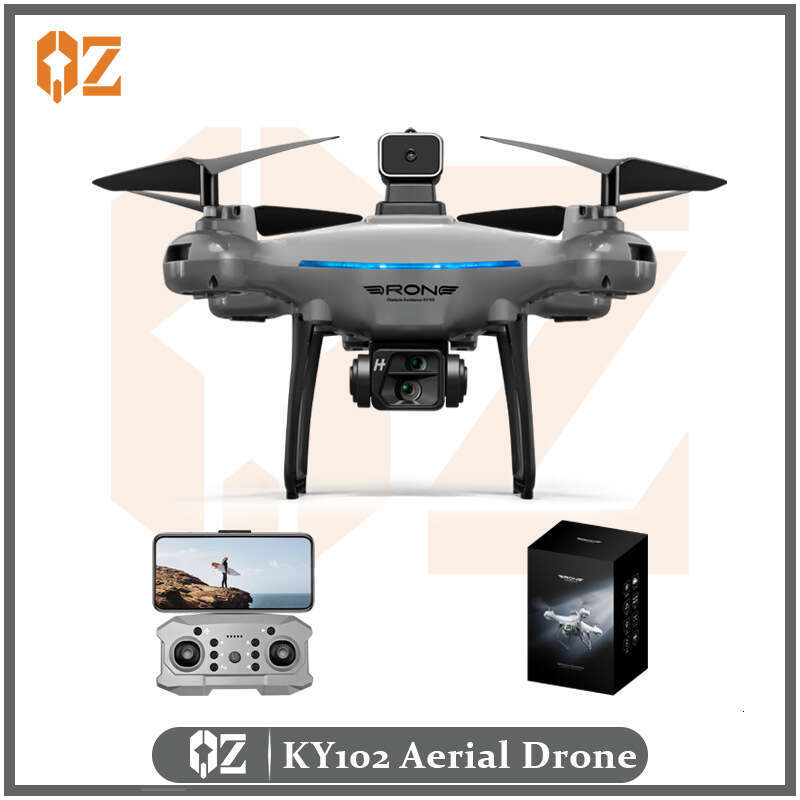 Famous Brand Genie KY Drone Optical Flow Positioning Obstacle Avoidance Quadcopter HD Aerial Photography Long Battery Life Remote Control Airplane CKS