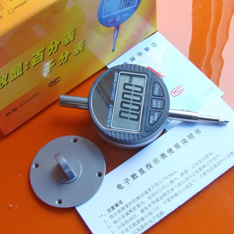 ALLmeter DTI Digital Dial Indicator 0.01mm Digital Probe Indicator Test Gauge Range 0-25.4mm/1 Electronic Indicator Gauge Tool 240307
