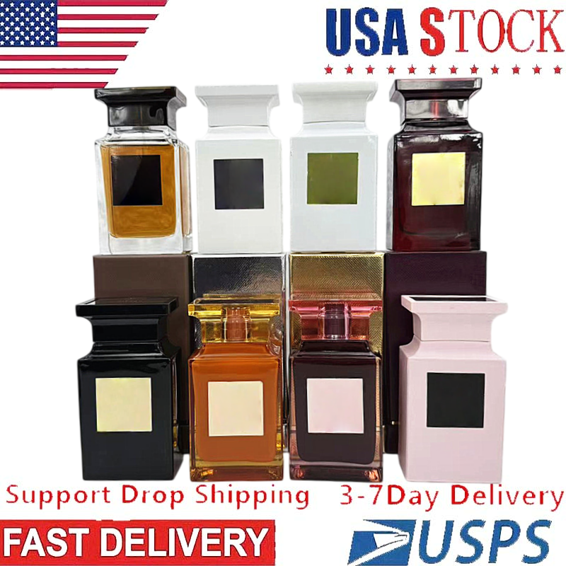In Stock From US Warehouse High Quality Perfume Cologne for Men and Women Parfum Natural Long-lasting Body Fragrance 100ml