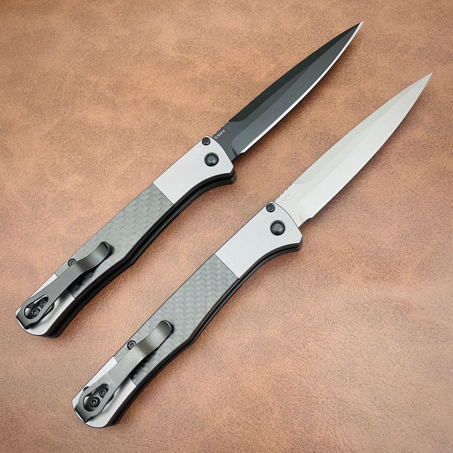 Outdoor BM 4170BK D2 Steel Folding Knife G10 Handle Camping Fishing Pocket Knives Portable EDC Tool