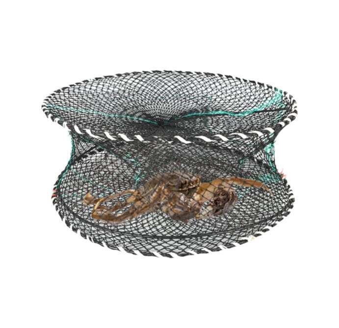Reinforced Crab Cage Heavy Duty Lobster Shrimp Trap Foldable Sea Fishing Net Portable Coastal Catching Tool for Seaside Outdoor Use