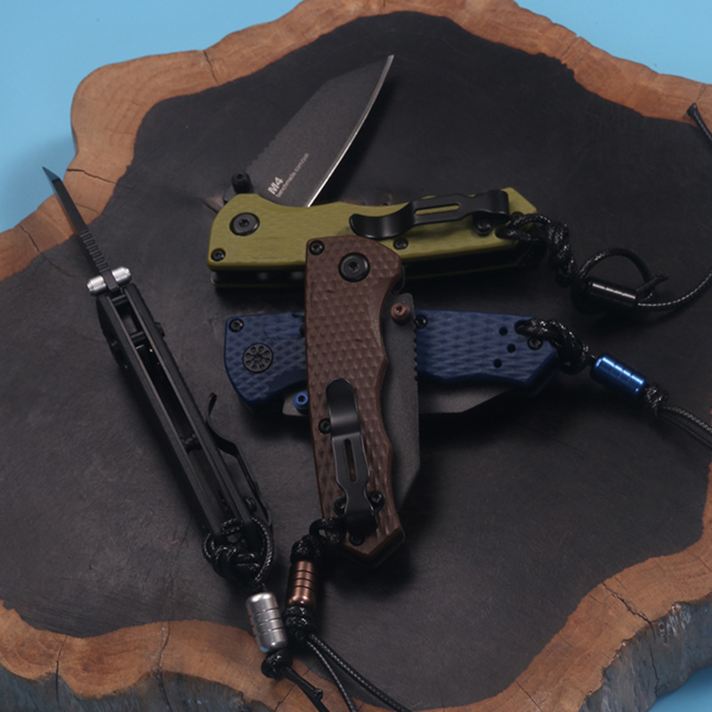 BM 290 model outdoor small knife, multifunctional folding knife, outdoor camping and fishing, men's and women's gifts, collector