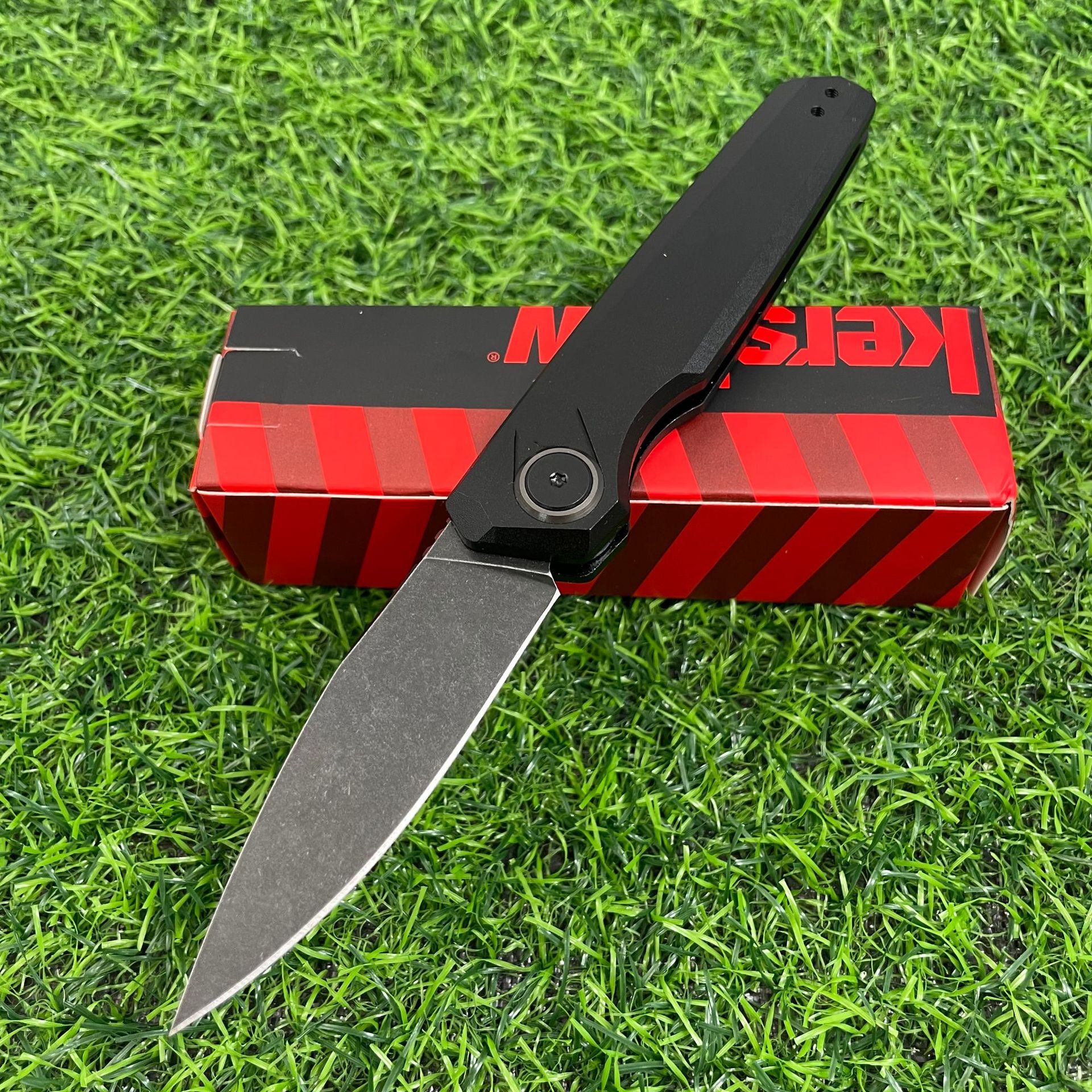 New 7551 Outdoor Camping Folding Knife CPM-154 Blade Aluminum Alloy Handle Pocket Survival Tactical Hunt Utility Knives EDC Tool