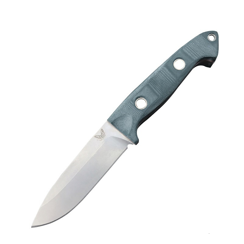 BM 162 Buschcrafter Fixed Blade Knife S30V Blade G10 Handle with Sheath Wilderness EDC Survival Rescue Hunting Knives