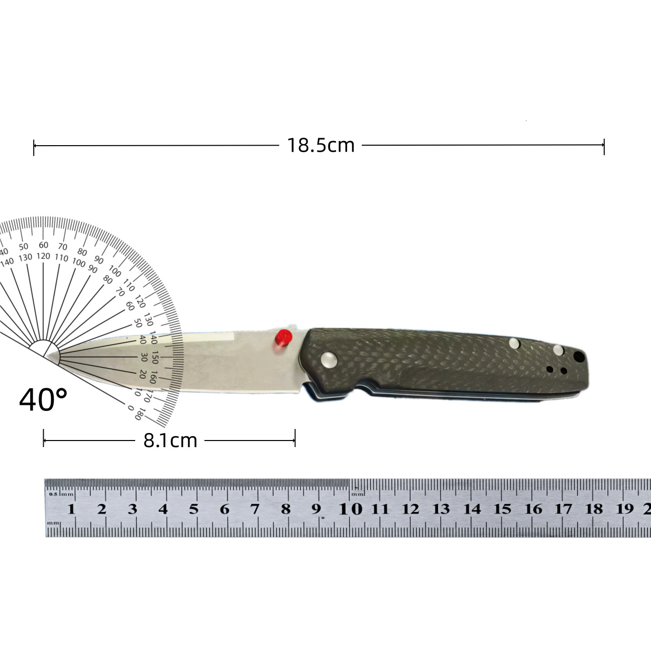 BM KNIVES 485 Valet Carbon Fiber Folding Knife Outdoor Camping Hunting Pocket EDC Tool KNIVES