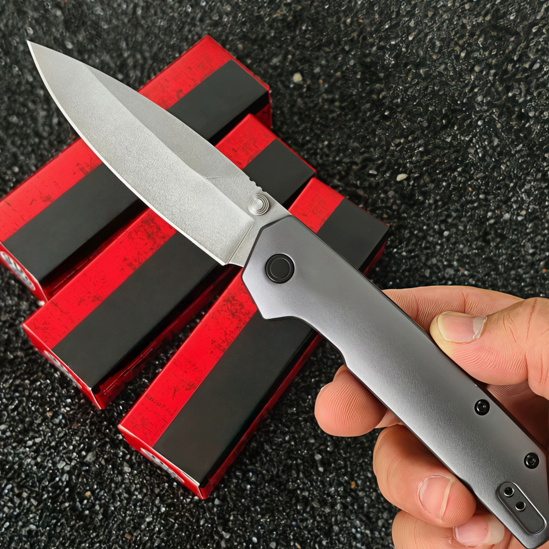 2308R Folding Knife Sharp D2 Blade Aviation Aluminum Handle Portable Hiking Camping Outdoor Knife EDC Cutting Hunting Pocket Survival Knife