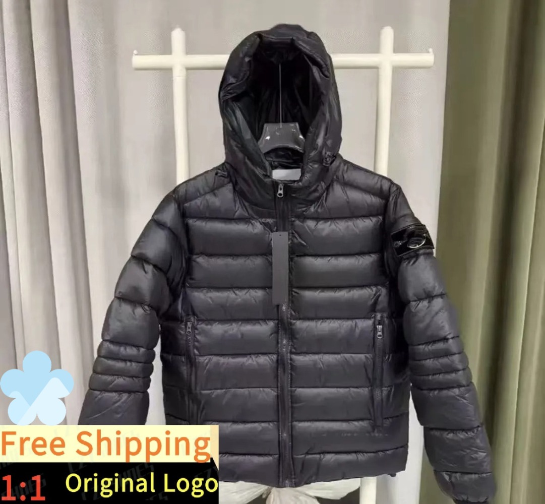 2025 Stone Puffer Jacket Men Spring Autumn Windrunner High Quality Fashion Topstoney Jacket Thin Jacket Coat Stones Men Sports Windbreaker Pullworld2026cup
