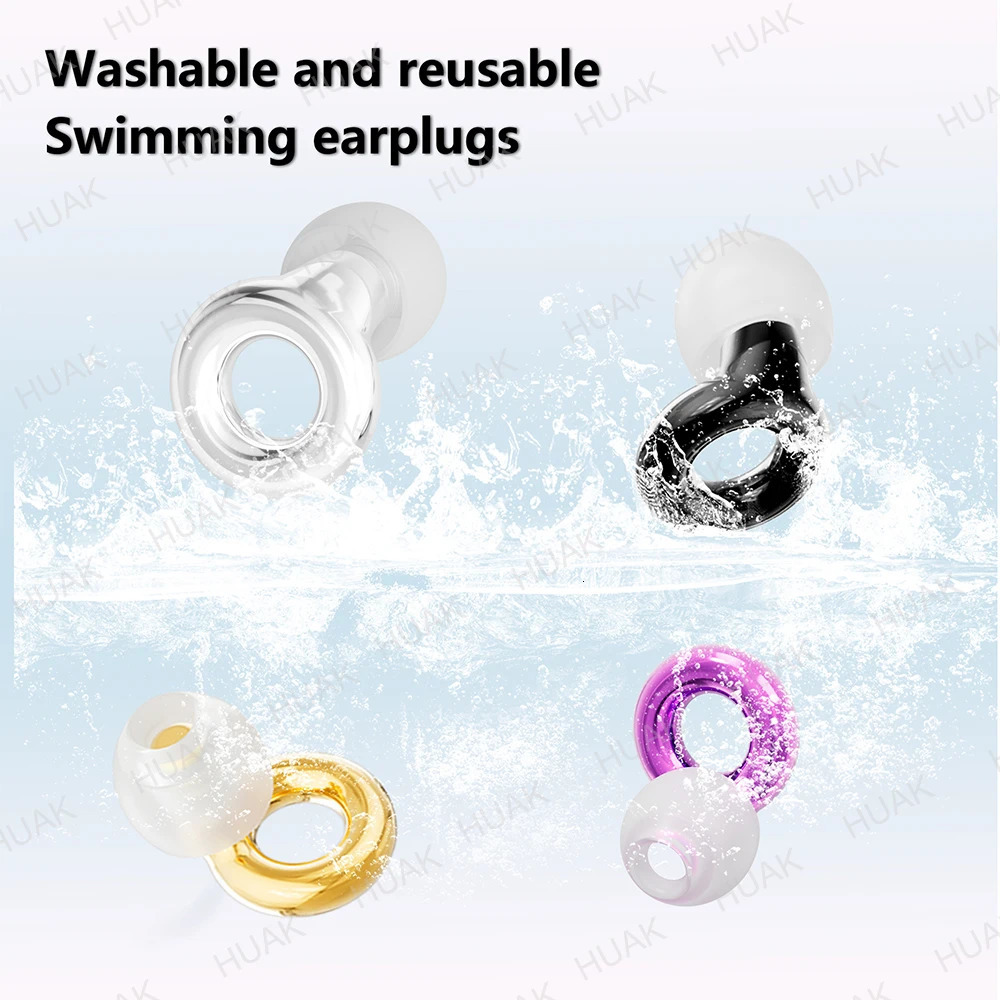 HUAK Quiet Ear Plugs Everyday Noise Relief with Clear Speech for Social GatheringsNoise Sensitivity Noise Reduction Earplugs 260427