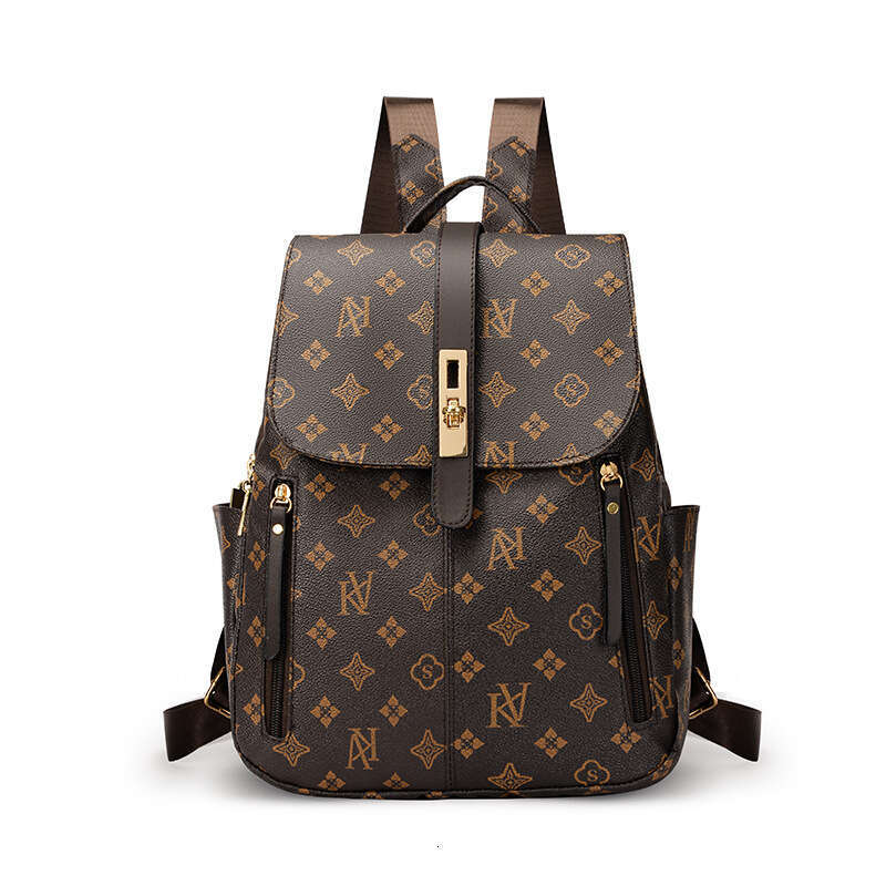 Women's New Vintage Casual Large Capacity School Bag Printed Fashion Trendy Backpack For Women