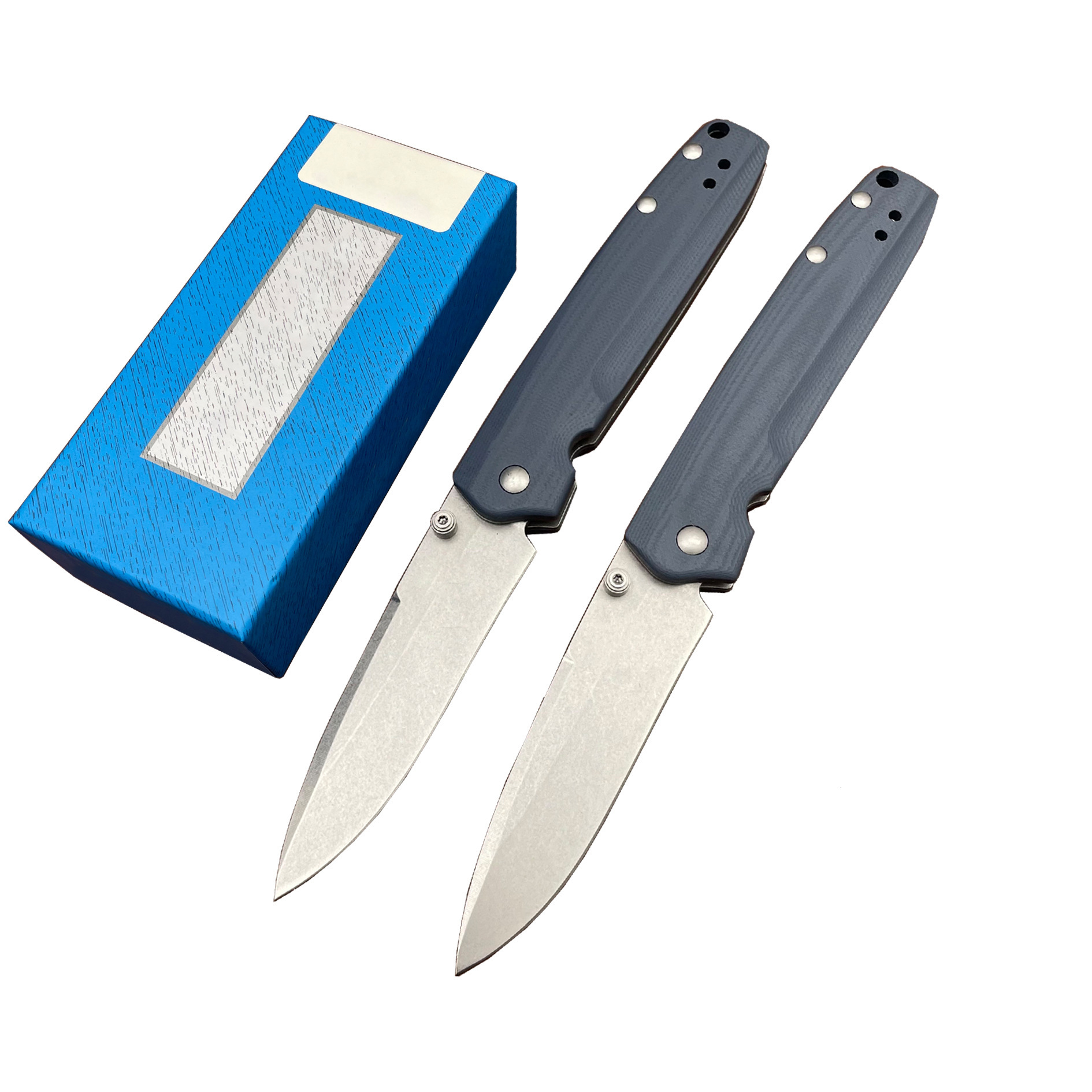 BM 485 Outdoor Self Defense Folding Blade Knife Utility G-10 Handles EDC Pocket Tactical Rescue Sharp Tools Hunting Jackknife
