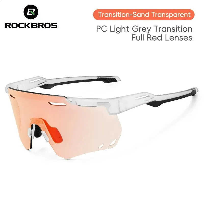ROCKBROS Cycling Glasses MTB Road Bike Eyewear Driving Golf Goggles Protection Sports UV400 Sunglasses PolarizedPochromic 260319