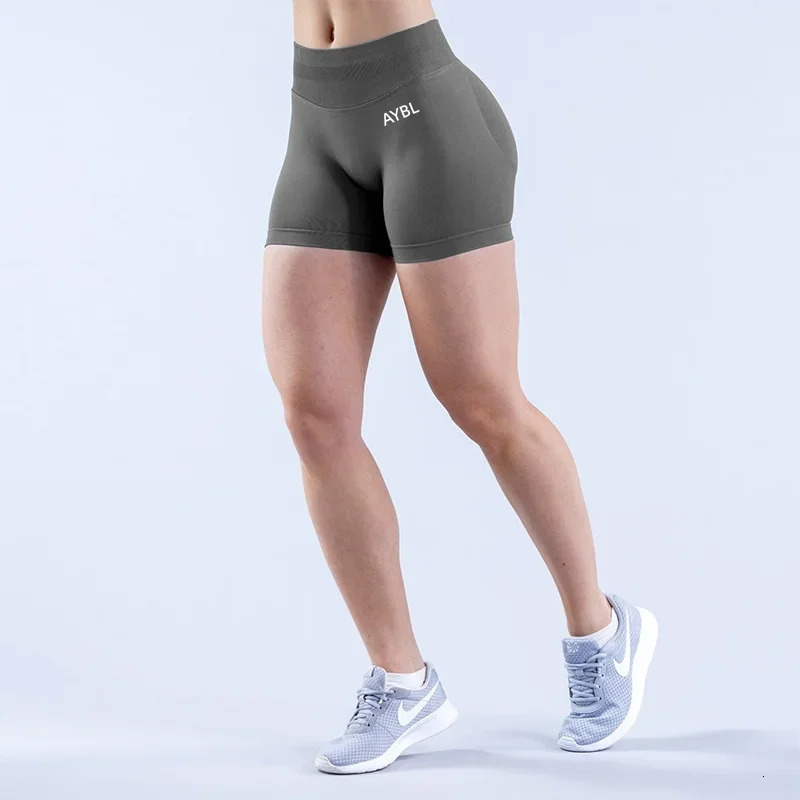 2026 AYBL Fashion Shorts Low Waist Seamless Yoga Shorts Scrunch Bum Gym Shorts Women Workout Biker Stretch Fitness Shorts 260427