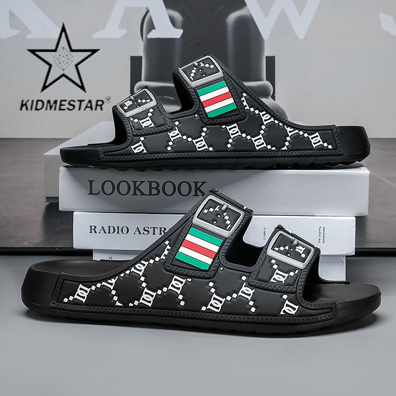 2026 Summer New Design High-end Men Luxury Flat Shoes For Outdoor Leisure Beach Sandals For Indoor Home Use Comfortable Slippers With Soft And Breatha