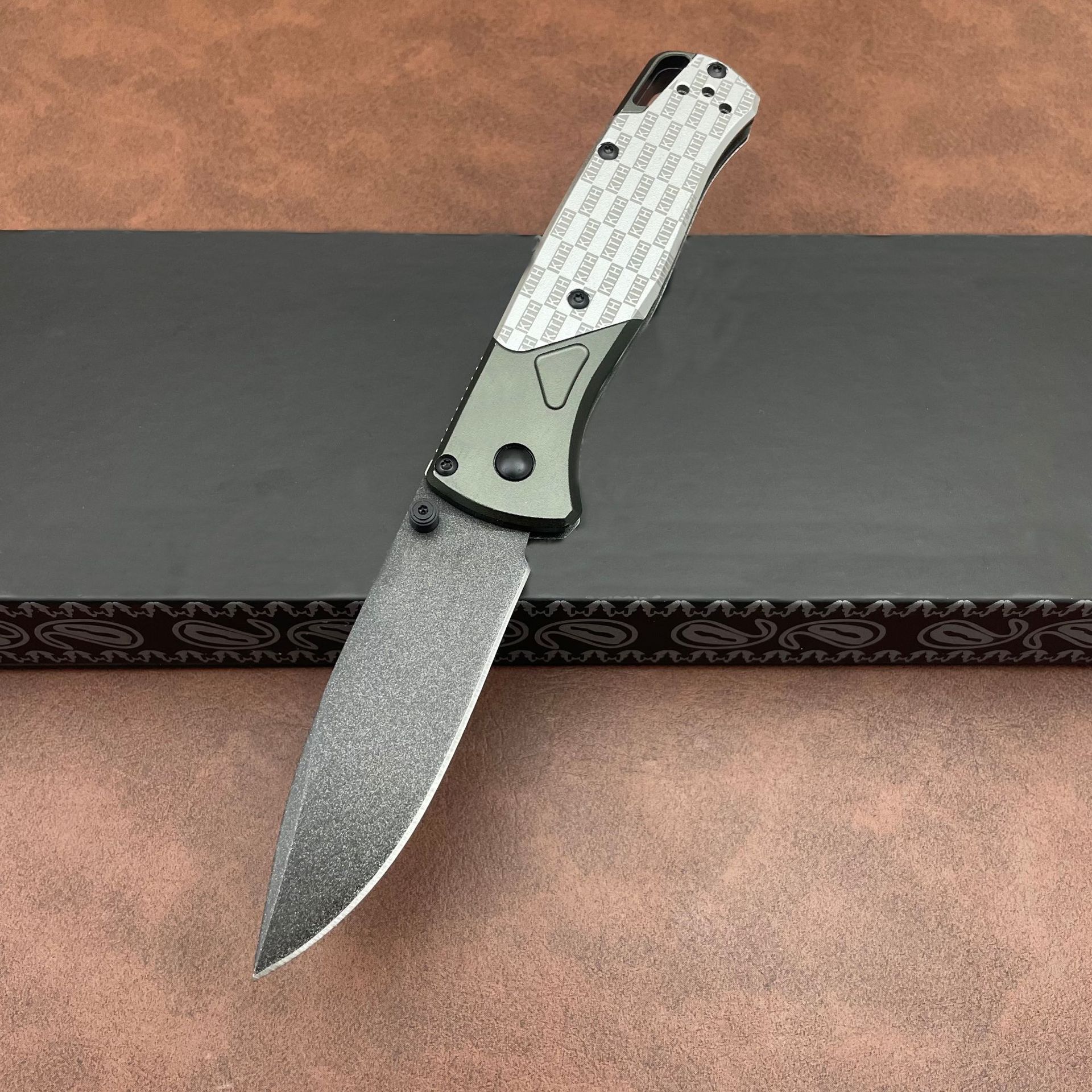 Bugout 535 Aluminum Handle Ball Bearings Mark M390 Pocket EDC Tool Camping Hunting Fish Tactical Folding Blade Knife