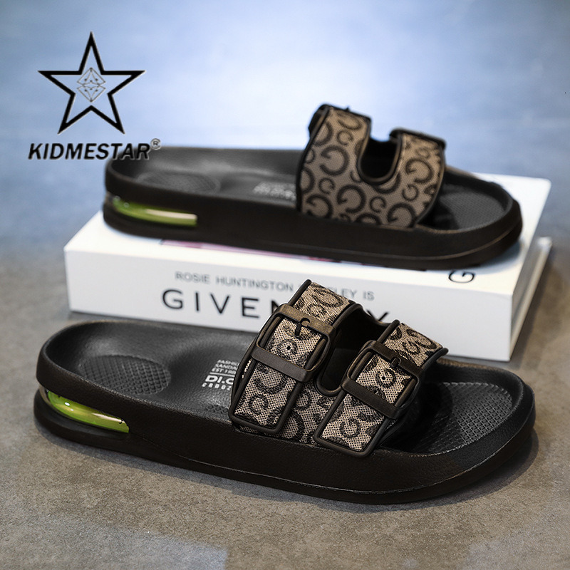 Luxurious Men's Designer New Model Of Outdoor Casual Air Cushion-style High-end Sandals Are Suitable For Wearing On The Beach Providing Cool And 