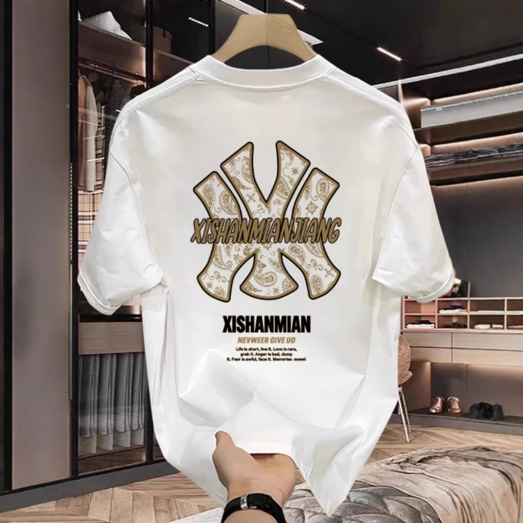 T Shirts For Men Designer Sweatshirt Summer Graphic Tee Fashion White Oversized Casual Style Sporty Style Polo Shirt Essential Clothes
