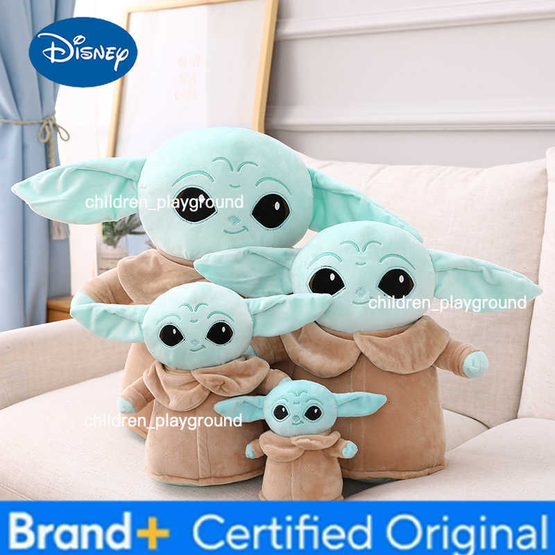 Disney 18-48cm Star Wars Anime Plush Grogu Mandalorian Figure Yoda Baby Peluche Dolls Stuffed Cartoon Yoda Model Kid Toy Gifts L260525