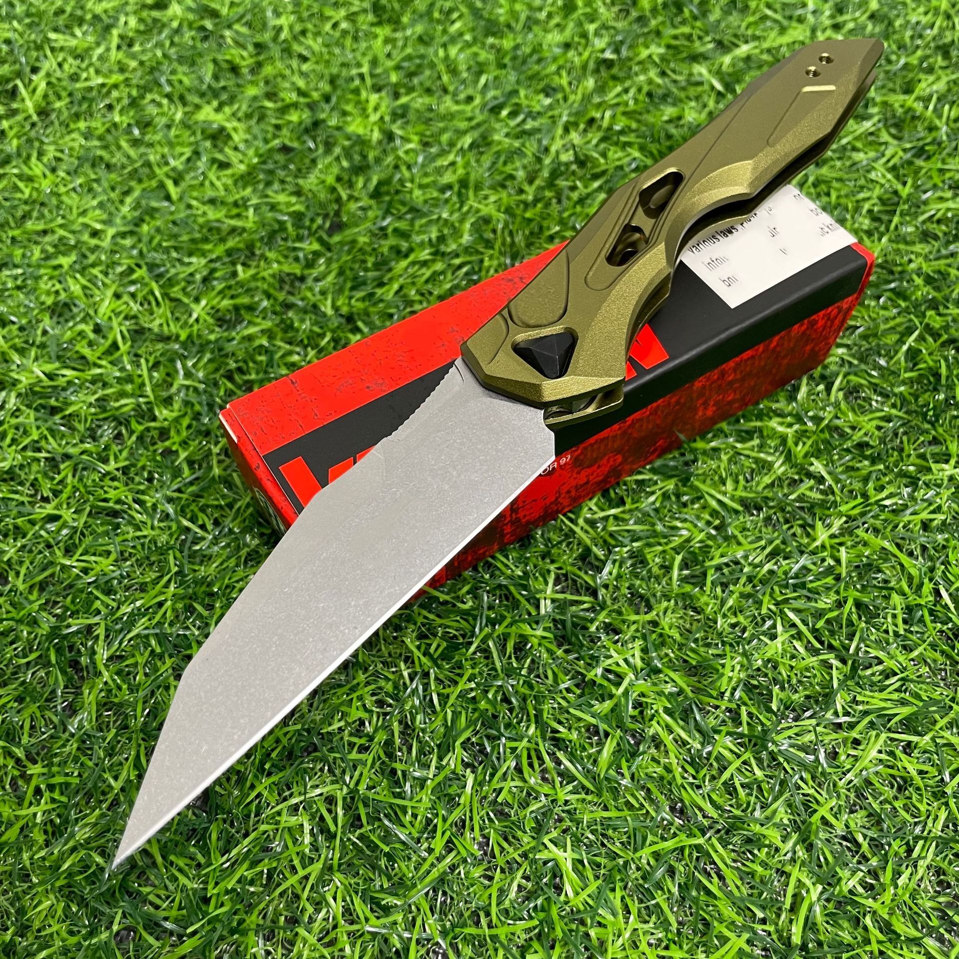 KS7650 Outdoor EDC Tool Folding Pocket Knife Hunting Camping Self-Defense Survival knife, Jungle tactical knife
