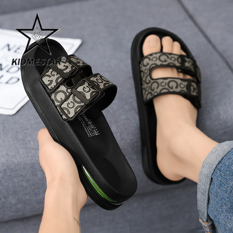 Luxurious Men's Designer New Model Of Outdoor Casual Air Cushion-style High-end Sandals Are Suitable For Wearing On The Beach Providing Cool And 